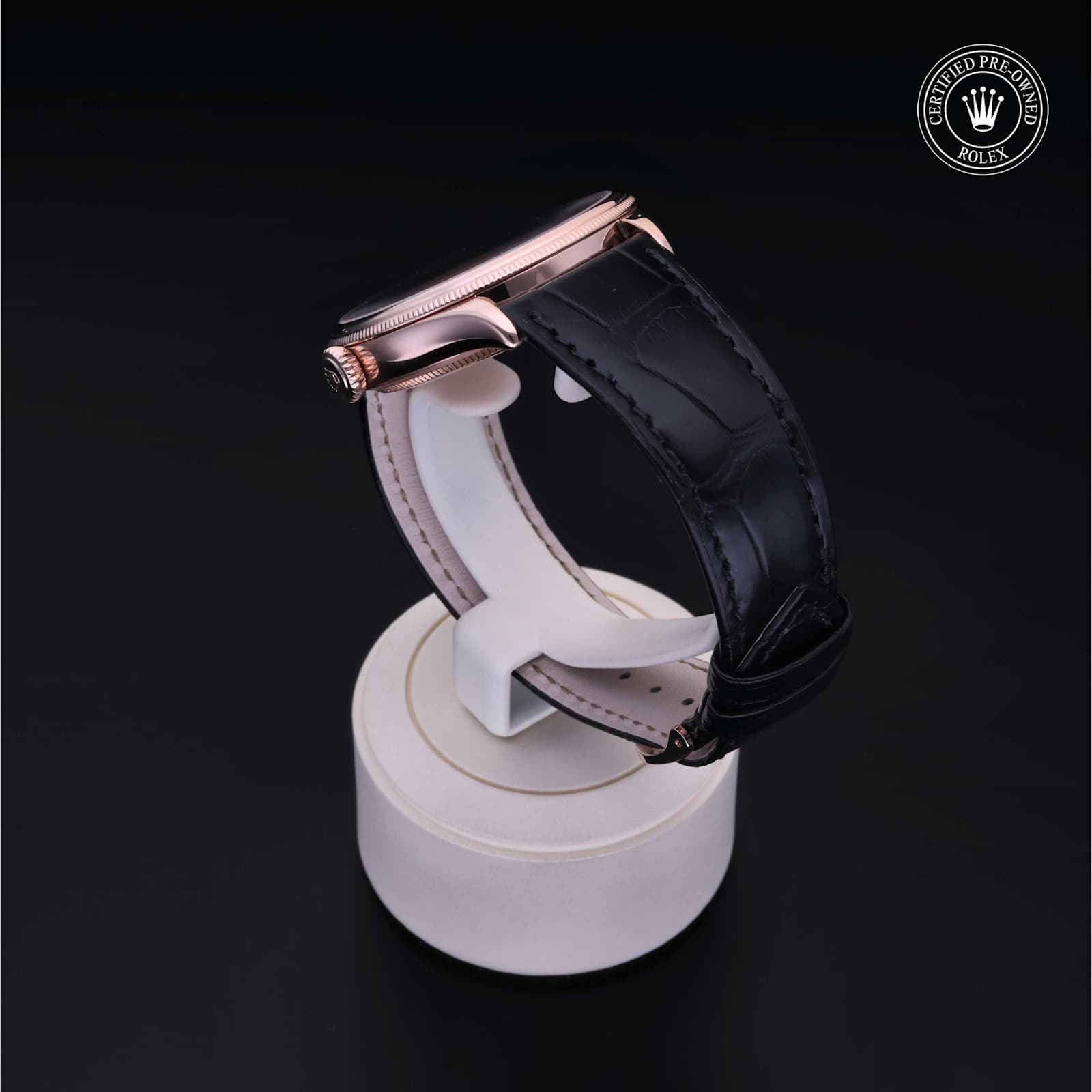 Rolex Certified Pre-Owned Cellini 39 mm in Rose Gold, 50505